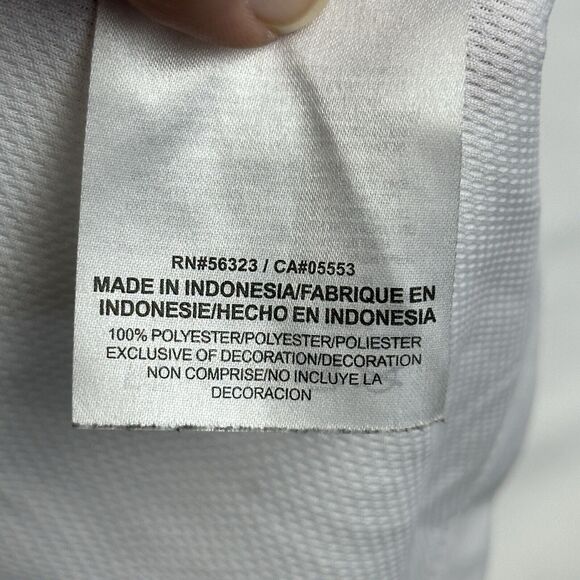 Nike Dri Fit Polo Men’s Size Large Shirt White Montana Griz Football MT - Picture 13 of 16